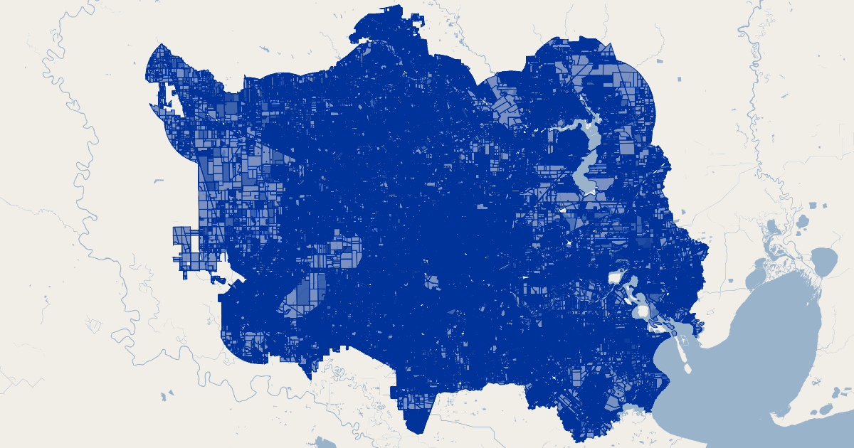 Houston, Texas Land Use (Grouped) - Texas | GIS Map Data | City of