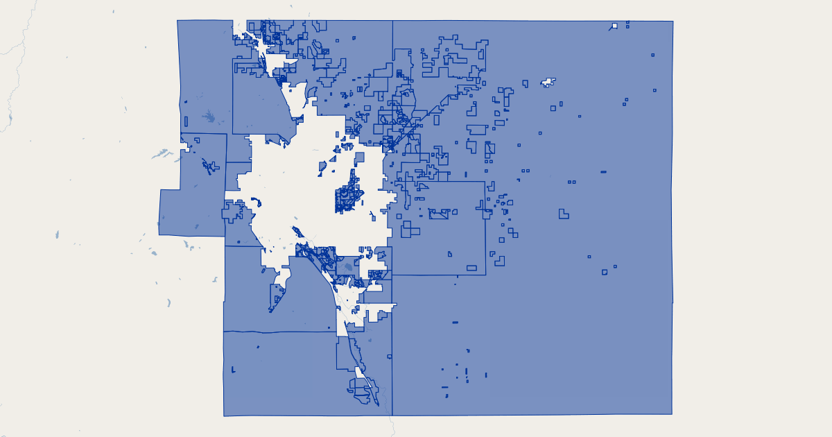 El Paso County, Colorado Zoning | GIS Map Data | El Paso County ...